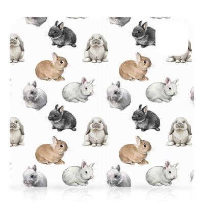 Smartphone hoesje voor iPhone 15 Plus Konijntjes