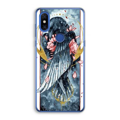 Golden Raven: Xiaomi Mi Mix 3 Transparant Hoesje