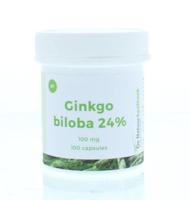 Natuurapotheek Ginkgo biloba 24% 100mg 100 Capsules
