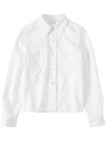 Closed chemise d'inspiration western en jean - Blanc