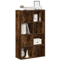 Boekenkast 60x24x101,5 cm bewerkt hout gerookt eikenkleurig Boekenkast 60x24x101,5 cm bewerkt hout gerookt eikenkleurig