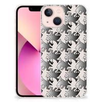 iPhone 13 mini | TPU Hoesje | Salamander Grey