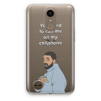 Hotline bling: LG K10 (2017) Transparant Hoesje