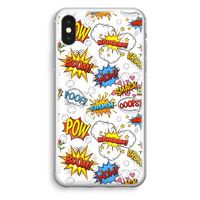 Pow Smack: iPhone XS Transparant Hoesje