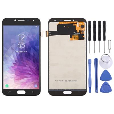 TFT-materiaal LCD-scherm en digitizer volledige assemblage voor Galaxy J4 (2018) J400F/DS J400G/DS (zwart)