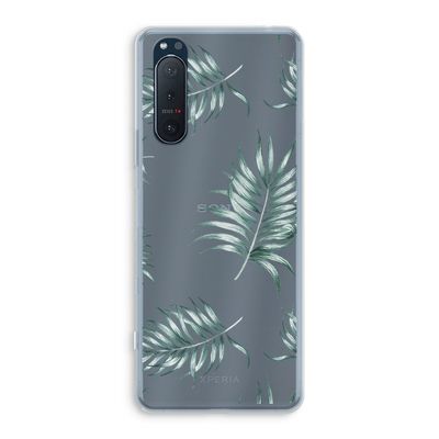 Simple leaves: Sony Xperia 5 II Transparant Hoesje