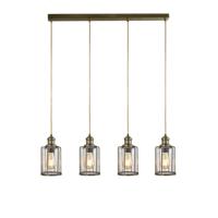 Searchlight 4-lichts hanglampPipes - 1164-4AB