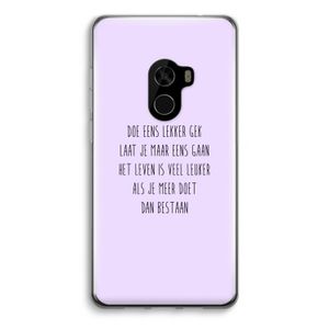 Gek: Xiaomi Mi Mix 2 Transparant Hoesje