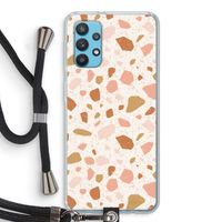 Terrazzo N°18: Samsung Galaxy A32 4G Transparant Hoesje met koord Terrazzo N°18: Samsung Galaxy A32 4G Transparant Hoesje met koord