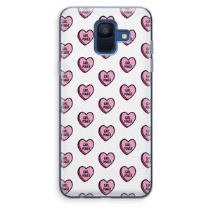 GIRL POWER: Samsung Galaxy A6 (2018) Transparant Hoesje