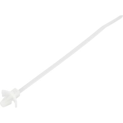 TRU COMPONENTS TC-13030672 TC-WM-110-2.5-N Kabelbinder 110 mm 2.5 mm Natuur Met vleugelsluiting, Chemische bestandigheid 100 stuk(s)