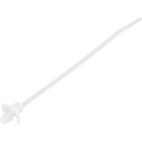 TRU COMPONENTS TC-13030672 TC-WM-110-2.5-N Kabelbinder 110 mm 2.5 mm Natuur Met vleugelsluiting, Chemische bestandigheid 100 stuk(s)