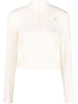 Sporty & Rich veste de sport Runner à fermeture zippée - Tons neutres