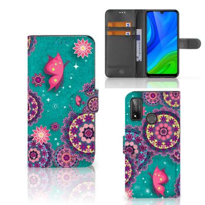 Huawei P Smart 2020 Hoesje Cirkels en Vlinders