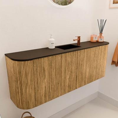 Toiletmeubel Mondiaz Joya | 113.2 cm | Meubelkleur Oak | Faye wastafel Urban Midden | 1 kraangat Toiletmeubel Mondiaz Joya | 113.2 cm | Meubelkleur Oak | Faye wastafel Urban Midden | 1 kraangat