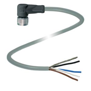 Pepperl+Fuchs 208193 Sensor/actuator connector, geassembleerd Aantal polen (sensoren): 5 4.1 m 1 stuk(s)