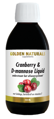 Golden Naturals Cranberry & D-Mannose Liquid