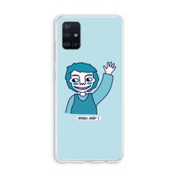 Zwaai: Galaxy A51 4G Transparant Hoesje