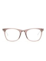 Saint Laurent Eyewear lunettes de vue à monture carrée transparente - Violet