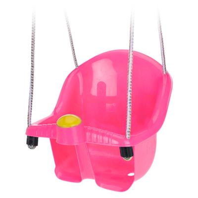 Schommel voor peuters - roze - met touw - Kinderschommels - baby - kunststof Schommel voor peuters - roze - met touw - Kinderschommels - baby - kunststof