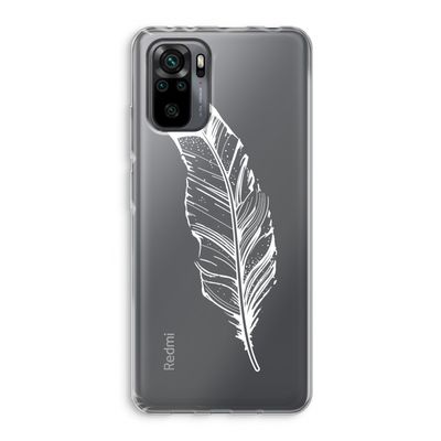 Pluim: Xiaomi Redmi Note 10 Pro Transparant Hoesje
