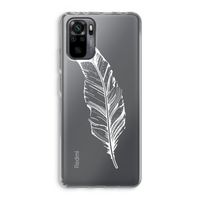 Pluim: Xiaomi Redmi Note 10 Pro Transparant Hoesje