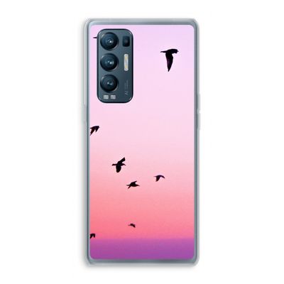 Fly away: Oppo Find X3 Neo Transparant Hoesje