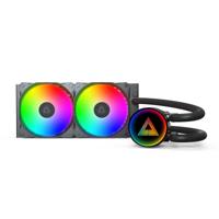 Montech lightflow argb 240 waterkoeling (zwart)