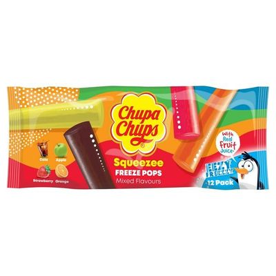 Chupa Chups Chupa Chups - Freeze Pops Mixed Flavours 12-Pack
