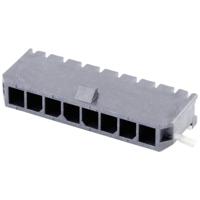 Molex 436500812 Male header, inbouw (standaard) Totaal aantal polen: 8 Rastermaat: 3.00 mm Inhoud: 1 stuk(s) Tape on Full reel