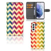 Samsung Galaxy S22 | Telefoon Hoesje | Zigzag Multi Color