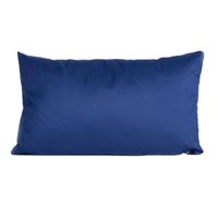 Bank/sier kussens voor binnen en buiten in de kleur navy 30 x 50 cm   -