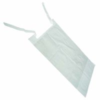 Wegwerp slabben met strik | 50 stuks | Met opvangbakje | Absorberend en waterdicht | PR65664