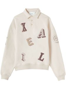 Axel Arigato polo Typo en coton biologique - Tons neutres