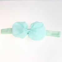 2 PC'S baby hoofdband lint chiffon Bow kinderen haar band hoofddeksels (Turquoise blauw) 2 PC'S baby hoofdband lint chiffon Bow kinderen haar band hoofddeksels (Turquoise blauw)