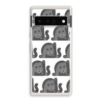 Cats: Google Pixel 6 Pro Transparant Hoesje