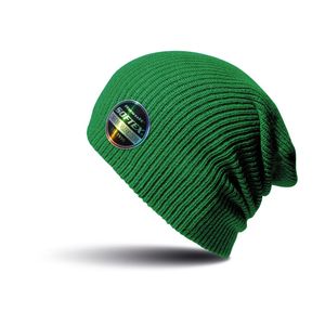 Softex beanie wintermuts in het groen