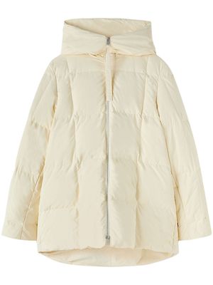 Jil Sander doudoune à capuche - Blanc