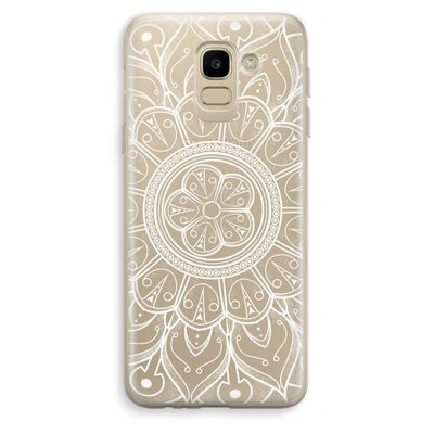 Roses Are Red: Samsung Galaxy J6 (2018) Transparant Hoesje
