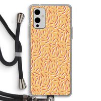 Camouflage: OnePlus 9 Transparant Hoesje met koord