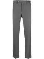 PT Torino mid-rise tailored trousers - Gris