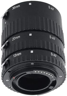 Meike Macro Extension Tube Set 3x Sony A-mount, Minolta A-mount