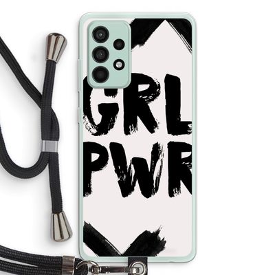 Girl Power #2: Samsung Galaxy A52s 5G Transparant Hoesje met koord