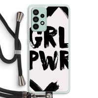 Girl Power #2: Samsung Galaxy A52s 5G Transparant Hoesje met koord