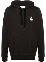 MARANT hoodie Matte à logo brodé - Noir