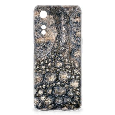 OPPO A78 5G | A58 5G | TPU Hoesje | Krokodillenprint
