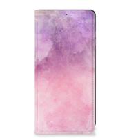 Bookcase Samsung Galaxy A25 Pink Purple Paint