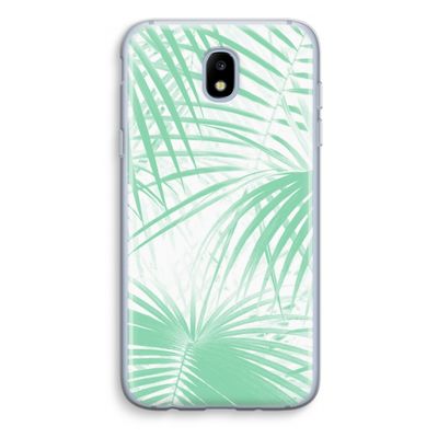 Palmbladeren: Samsung Galaxy J5 (2017) Transparant Hoesje