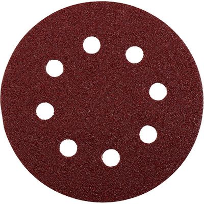 Quick-Stick Schuurschijven, Hout en Metaal, Edelkorund, 125mm Schuurpapier