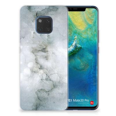 Smartphone hoesje Huawei Mate 20 Pro Painting Grey Smartphone hoesje Huawei Mate 20 Pro Painting Grey